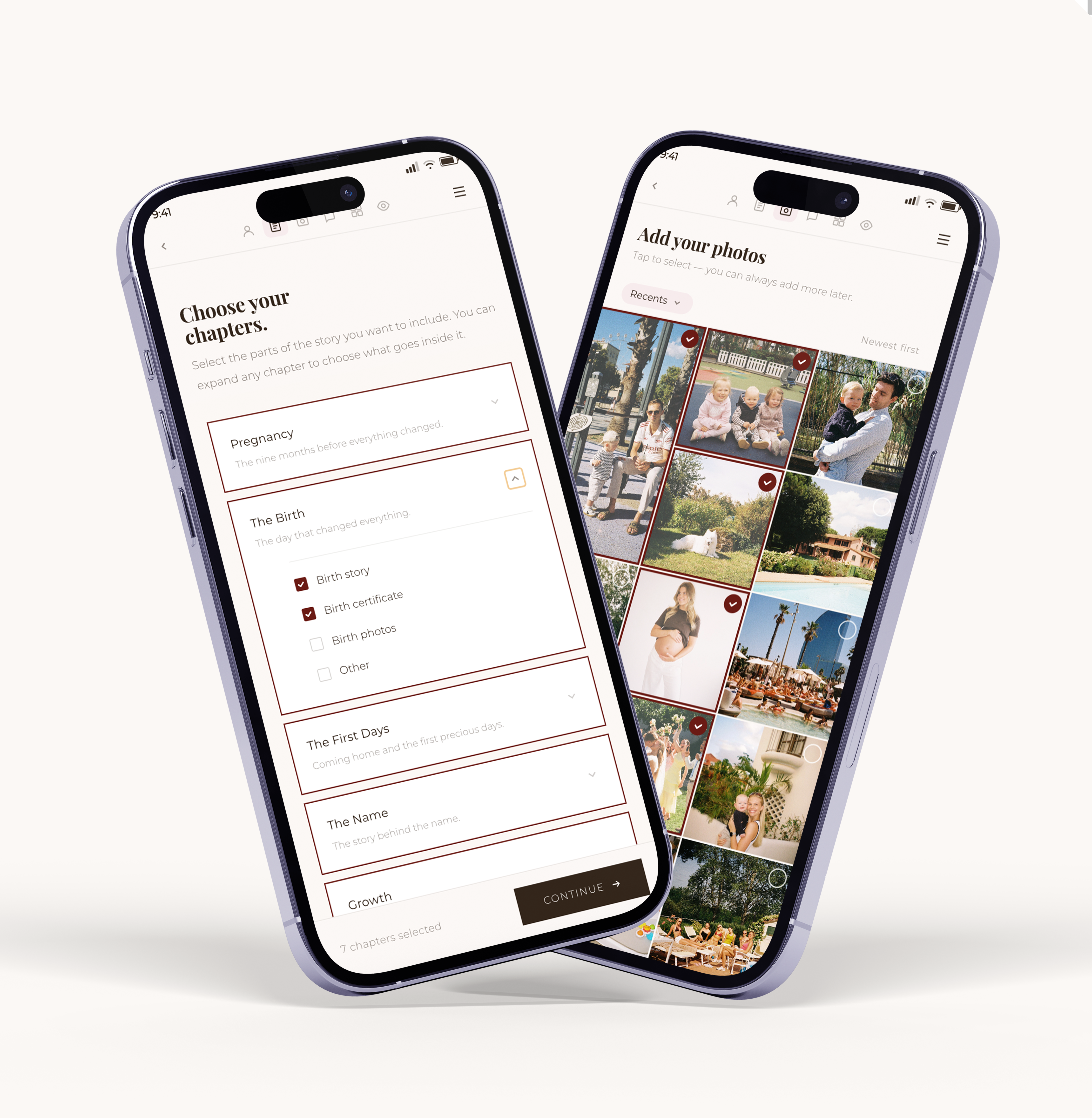 MEMOA app screen 2